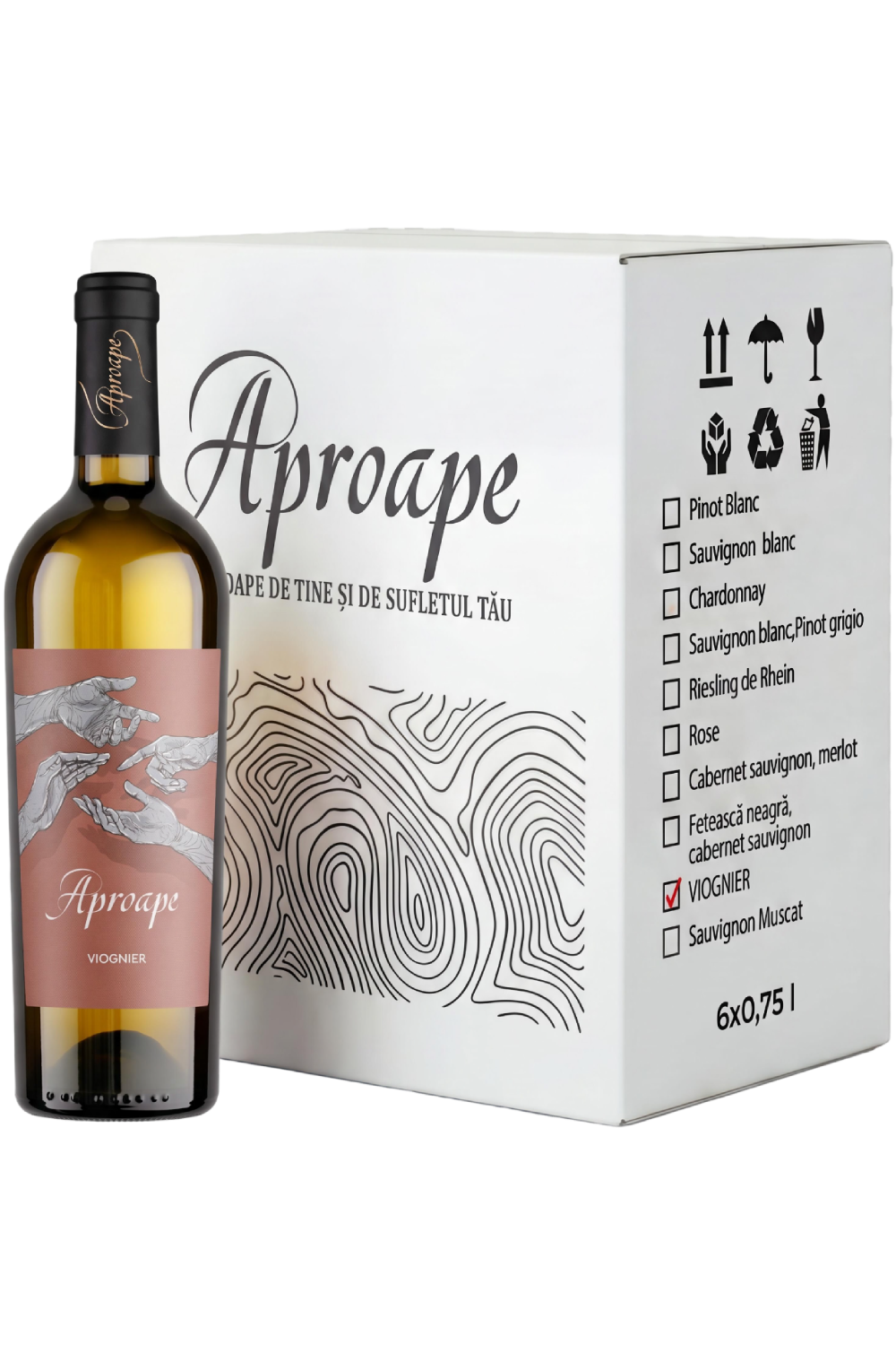 Aproape Viognier 2025 box of 6 bottles